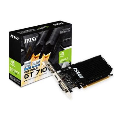 Imagem de Placa Gráfica MSI GeForce GT 710 2GD3H LP