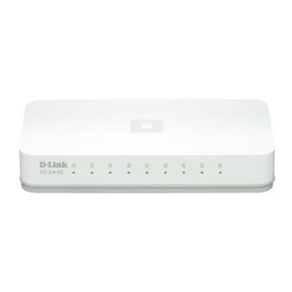 Imagem de Switch de Rede D-Link 8 Portas 10/100Mbps - GO-SW-8E
