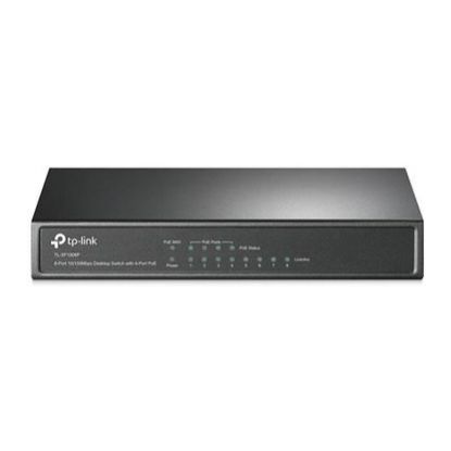 Imagem de Switch de Rede TP-Link 8 Portas 10/100Mbps - TL-SF1008P PoE
