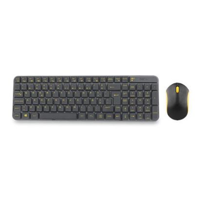 Imagem de Teclado e Rato MKPlus TG5200 Wireless Preto (PT)