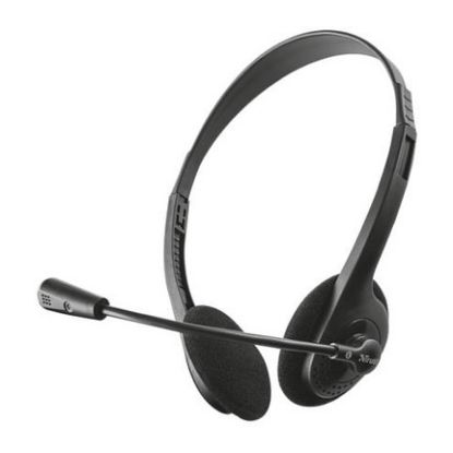 Imagem de Headset Call Center Trust Primo Preto