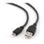 Imagem de Cabo MicroUSB p/ USB2.0 Gembird Preto - 3Mtr