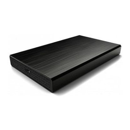 Imagem de Caixa Externa 2,5" SATA CoolBox A-2523 Alumínio Preta USB3.0