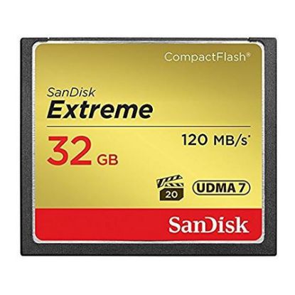 Imagem de Compact Flash SanDisk Extreme 32Gb (120MB/s)