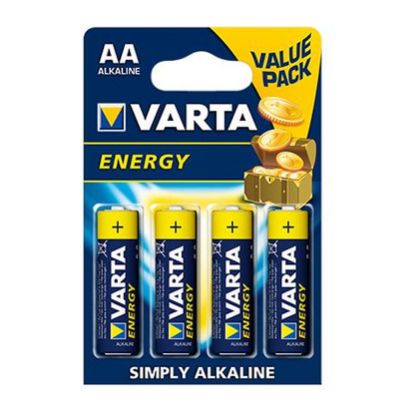 Imagem de Pack4 Pilhas Varta Energy Alkaline LR6 1.5V AA