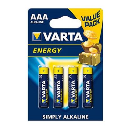 Imagem de Pack4 Pilhas Varta Energy Alkaline LR3 1.5V AAA