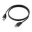 Imagem de Cabo de Rede RJ45 Gembird Cat.5e Preto - 1Mtr