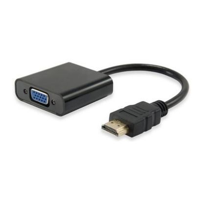 Imagem de Adaptador HDMI p/ VGA M/F + Audio Equip