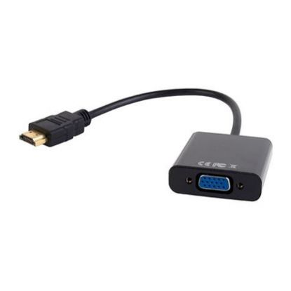 Imagem de Cabo Adaptador HDMI p/ VGA M/F + Audio Mini Gembird
