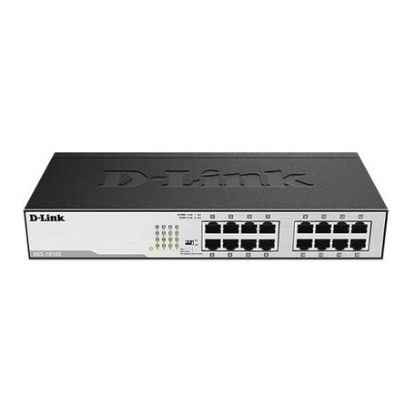 Imagem de Switch de Rede D-Link 16 Portas Gigabit - DGS-1016D