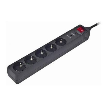 Imagem de Bloco de 5 tomadas Gembird Socket 3Mtr