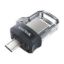 Imagem de Pen Drive SanDisk Cruzer Ultra Dual M3.0 128Gb MicroUSB/USB3.0