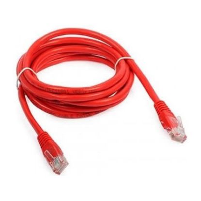 Imagem de Cabo de Rede RJ45 Equip Cat.6 UTP Vermelho - 20Mtr