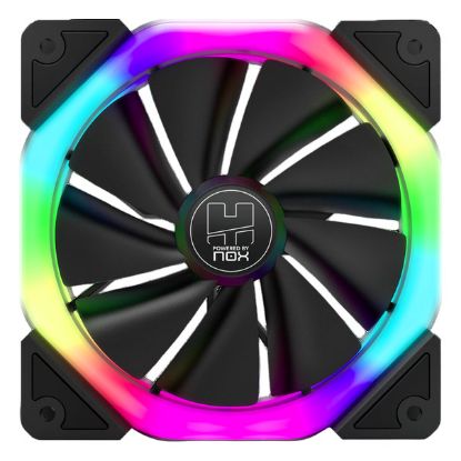 Imagem de Ventoinha 120mm NOX Hummer D-Fan RGB