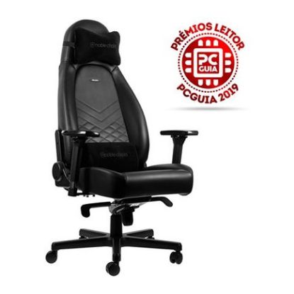 Imagem de Cadeira Gaming noblechairs ICON PU Leather Preta