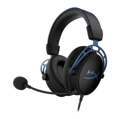 Imagem de Headset HyperX Cloud Alpha S Preto/Azul (PC/PS4)