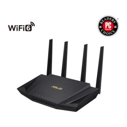 Imagem de Router Asus Wireless AiMesh AX3000 RT-AX58U Dual-Band Gigabit WiFi 6