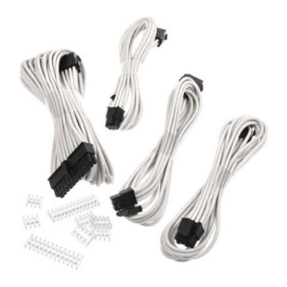 Imagem de Kit de Expansão Phanteks Cabos Sleeved 50cm Branco