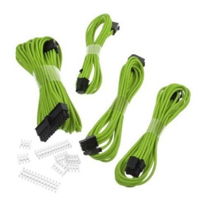 Imagem de Kit de Expansão Phanteks Cabos Sleeved 50cm Verde