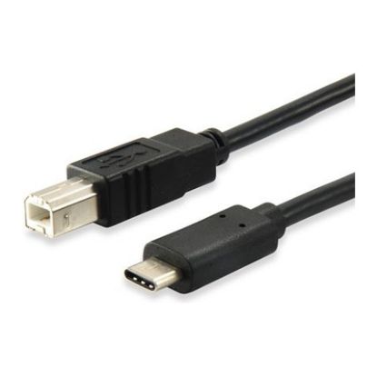 Imagem de Cabo USB2.0 TipoA-B p/ Type-C Equip - 1Mtr
