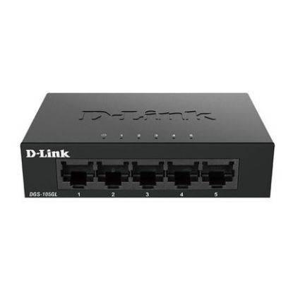 Imagem de Switch de Rede D-Link 5 Portas Gigabit - DGS-105GL