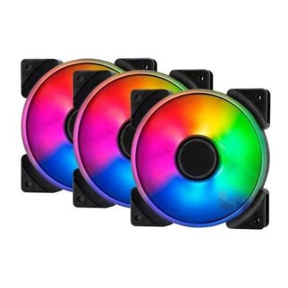 Imagem de Ventoinha 120mm Fractal Design Prisma AL-12 (Pack3)