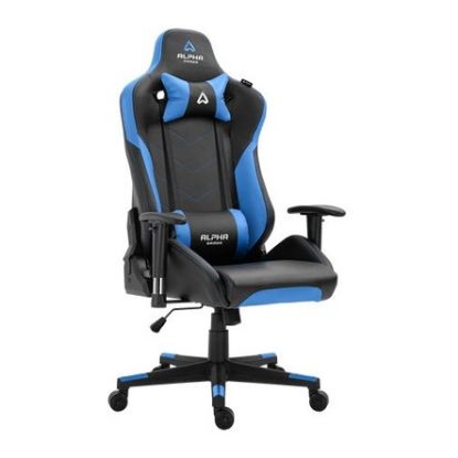 Imagem de Cadeira Gaming Alpha Gamer Zeta Preta/Azul