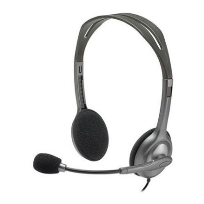 Imagem de Headset Call Center Logitech H111 Stereo Preto