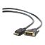 Imagem de Cabo DisplayPort p/ DVI-D M/M Gembird - 1.8Mtr