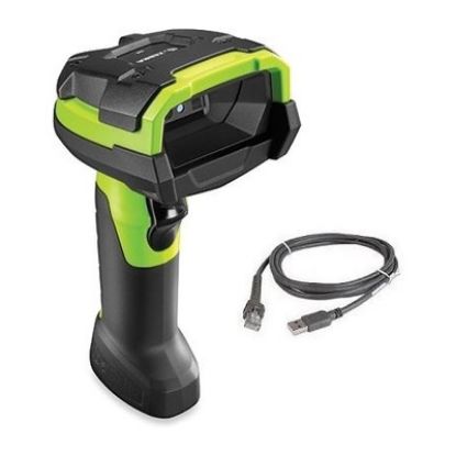 Imagem de Leitor de Código de Barras Profissional Zebra DS3608-SR 1D/2D USB Kit