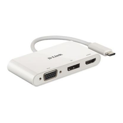 Imagem de Cabo Adaptador Type-C p/ Multiportas D-Link DUB-V310