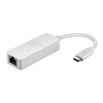 Imagem de Adaptador de Rede Type-C p/ RJ45 Gigabit D-Link DUB-E130