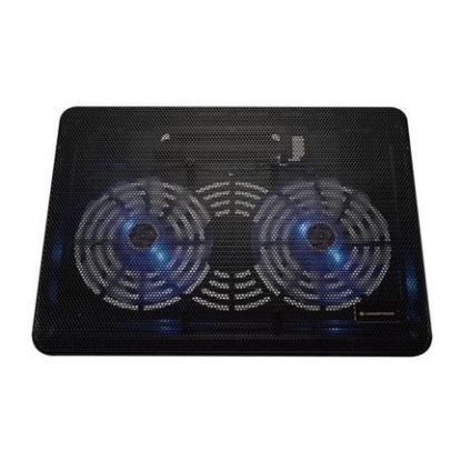 Imagem de Base Refrigeração Conceptronic Thana Pad 15.6" LED Azul Preto
