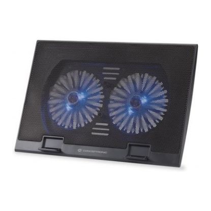 Imagem de Base Refrigeração Conceptronic Thana 02B 17" LED Azul Preto
