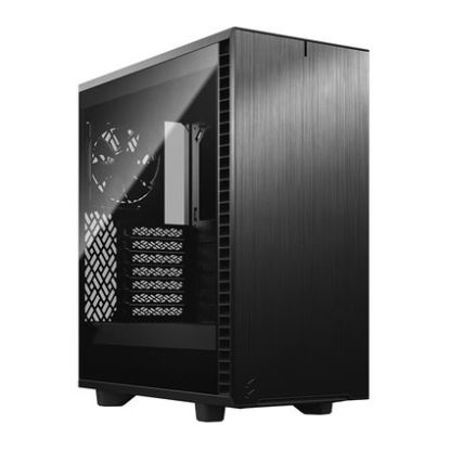 Imagem de Caixa Fractal Design Define 7 Compact Dark Preta (ATX) (Vidro Temperado)
