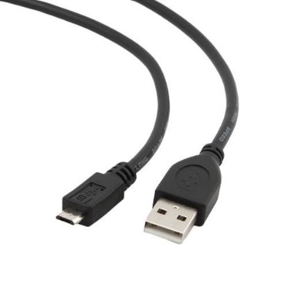 Imagem de Cabo USB2.0 p/ MicroUSB2.0 Gembird - 1.8Mtr