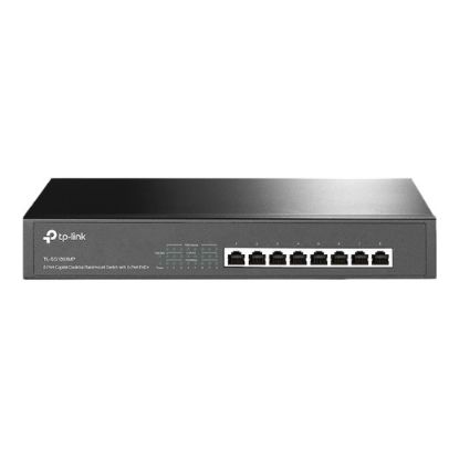 Imagem de Switch de Rede TP-Link 8 Portas Gigabit PoE - TL-SG1008MP