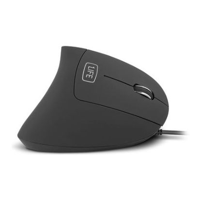 Imagem de Rato 1Life Ergonómico Vertical Preto