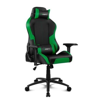 Imagem de Cadeira Gaming DRIFT DR250 Preta/Verde