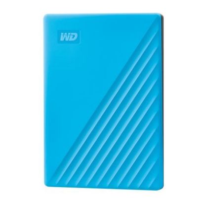 Imagem de Disco Externo Western Digital My Passport Portable Slim 4TB USB3.0 Azul