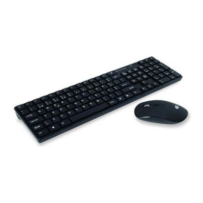 Imagem de Teclado e Rato Conceptronic Orazio Preto Wireless (PT)