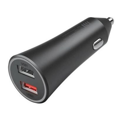 Imagem de Carregador de Isqueiro Xiaomi 2 Portas USB 37W