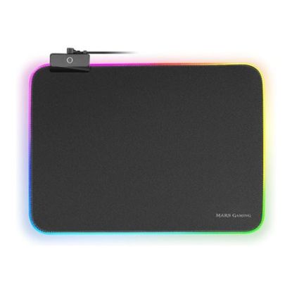 Imagem de Tapete de Rato Mars Gaming MMPRGBL RGB Preto
