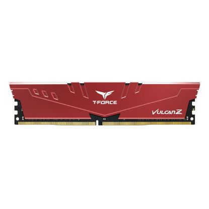 Imagem de Dimm DDR4 16GB TeamGroup CL16 3200Mhz T-Force Vulcan Z Vermelha