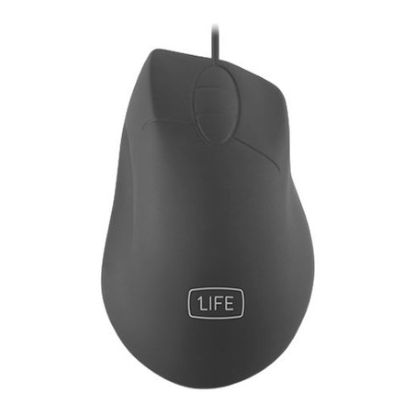 Imagem de Rato 1Life Clean Silicone Preto