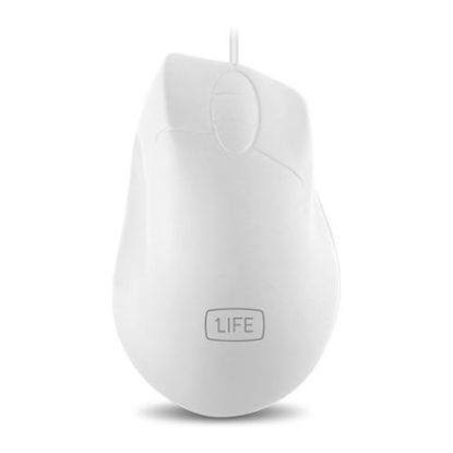 Imagem de Rato 1Life Clean Silicone Branco