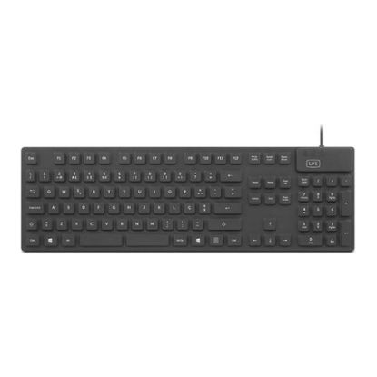 Imagem de Teclado 1Life Clean Silicone Preto