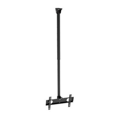 Imagem de Suporte Teto Ajustável p/ Ecrã 32"/65" NapoFix 279 Inclinável Preto
