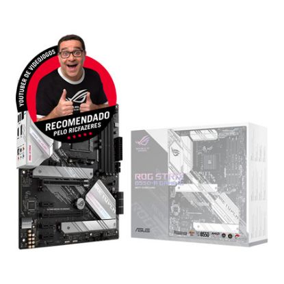 Imagem de Motherboard Asus SktAM4 - ROG STRIX B550-A GAMING