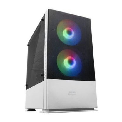 Imagem de Caixa Mars Gaming MCZ RGB Branca (Micro-ATX) (Acrílico)